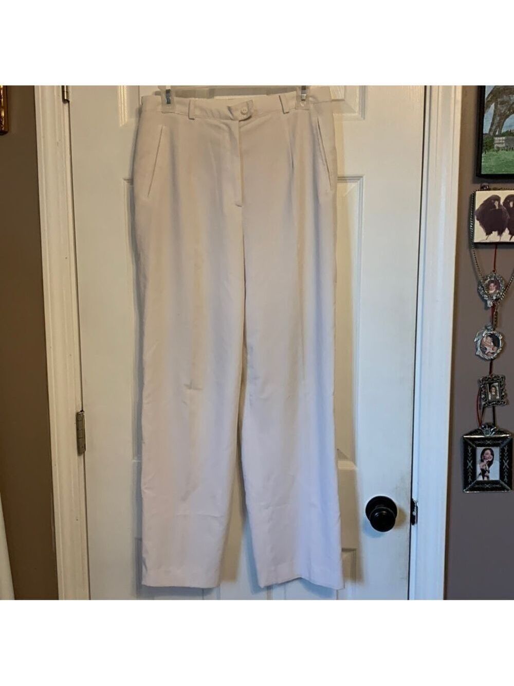 Bellessa Petite beige dress pants size 10p